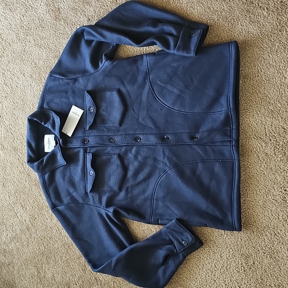 Goodfellow & Co Navy Blue Lightweight Shirt Jacket Size Large - Picture 1 of 4